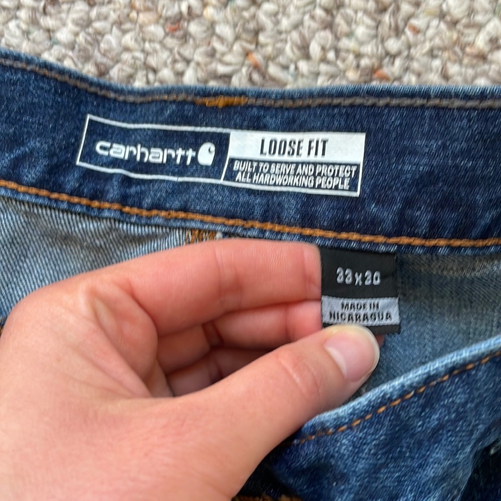 NWT Carhartt jeans - Picture 3 of 5